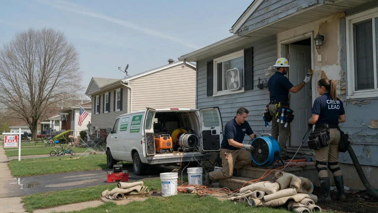 Flood Cleanup in Hampton, NJ near me